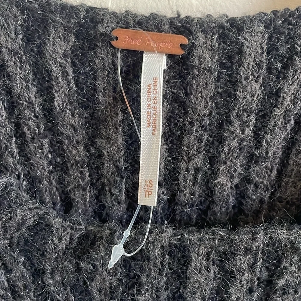 Free People Katie Mix Stitch Sweater